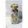 Image 1 : JAR OF ASSORTED JEWLERY