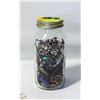 Image 1 : JAR OF ASSORTED JEWLERY