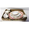 Image 1 : FLAT OF ROYAL ALBERT, MASONIC DISHES