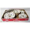 Image 1 : FLAT OF COALPORT "FLOWER POT" DISHES