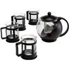 Image 1 : BRAND NEW PRIMULA HALF MOON TEAPOT W 4 MUGS