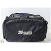 Image 1 : THICK BLACK CANVAS DUFFLE STYLE BAG