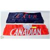 Image 1 : NEW 2 MOLSON CANADIAN FLAGS