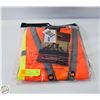 Image 1 : PIONEER ORANGE HI-VIZ SURVEYORS VEST SZ 2XL