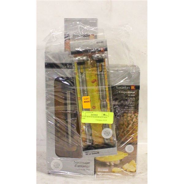 LOT OF NEW KURAIDORI KITCHEN ITEMS