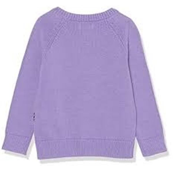 NEW AMAZON ESSENTIALS LARGE PURPLE SWEATER