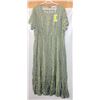 Image 1 : NEW NEMIDOR US 16 GREEN DRESS