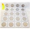Image 1 : 1968 KLONDIKE DOLLARS SHEET OF 20 IN 2X2'S