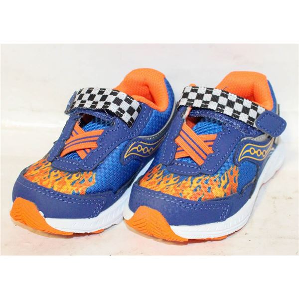 FREIGHT CLAIM: SAUCONY KIDS RIDE 10 BLUE SZ 8M