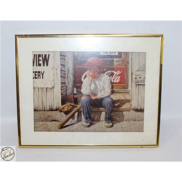 "TIME OUT" BY HENRY K RIPPLINGER PRINT