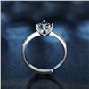 Image 3 : 1 CT GRA CERTIFIED ROUND BRILLIANT MOISSANITE