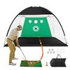 Image 1 : NEW VEVOR GOLF NET 10X7FT GOLF PRACTICE NET SET