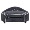 Image 1 : BRAND NEW PET SOFA BROWN REMOVABLE CUSHIONS