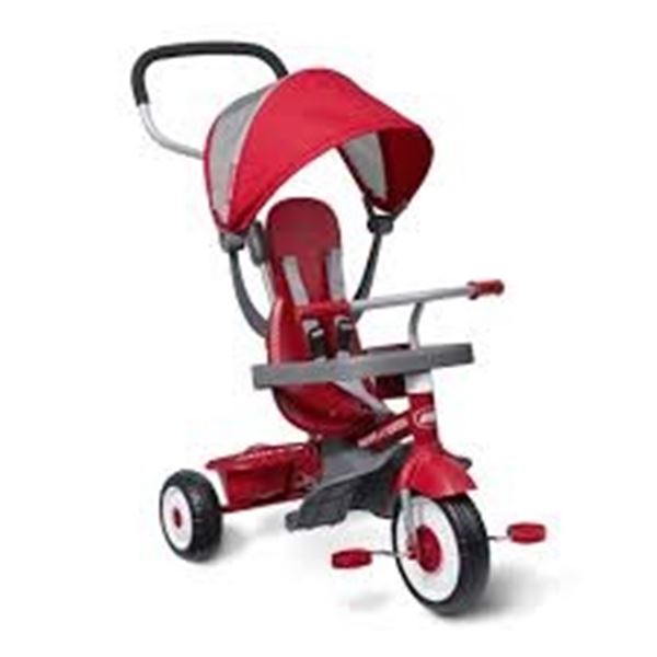 NEW RADIO FLYER 4-IN-1 STROLL N TRIKE TRICYCLE