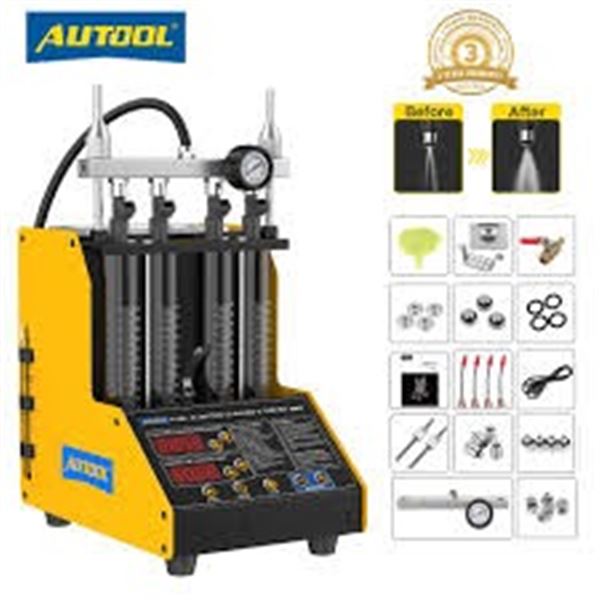 NEW AUTOTOOL AUTO FUEL INJECTOR CLEANER & TESTER