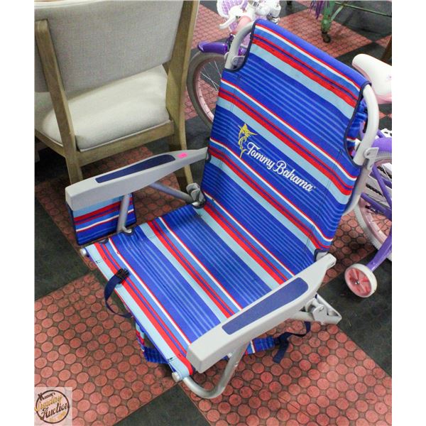 TOMMY BAHAMA BACKPACK BEACH CHAIR