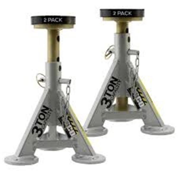 NEW ESCO 3 TON PERFORMANCE SHORTY JACK STAND PAIR
