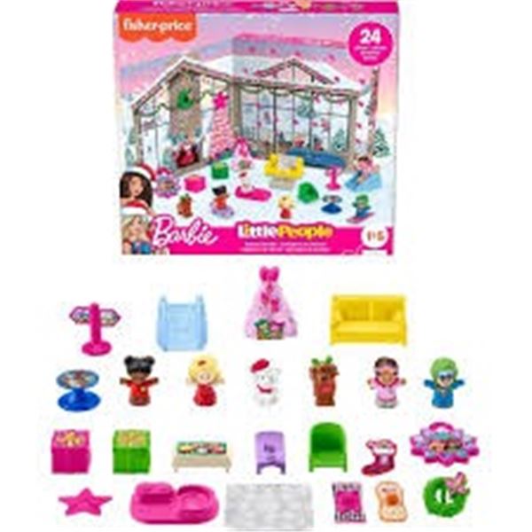 NEW W BOX FISHER PRICE 24 PIECES ADVENT CALENDAR