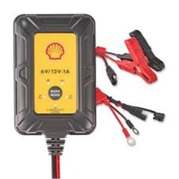 NEW SHELL SBC100 BATTERY CHARGER & MAINTAINER