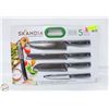 Image 1 : SKANDIA 5PC GERMAN STEEL KNIVES