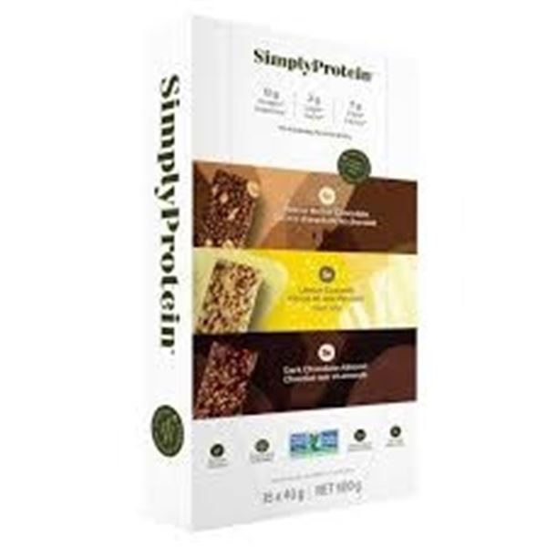 NEW 15 X 40G SIMPLY PROTEIN SNACK BARS