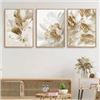 Image 1 : NEW 3PCS FRAMED WALL ART WHITE FLOWERS