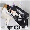 Image 1 : NEW BEDSIDE CRIB 5-IN-1 BABY BASSINET BEDSIDE SLEE