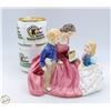 Image 1 : 1949 ROYAL DOULTON THE BEDTIME STORY H.N.2059