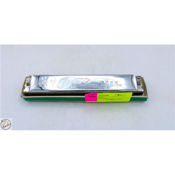 VINTAGE 48 HOLE HARMONICA-ESTATE
