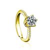 Image 1 : 18KGP STAMPED 1CT GRA CERTIFIED ROUND BRILLIANT
