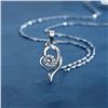 Image 3 : 1 CT GRA CERTIFIED ROUND BRILLIANT 925S NECKLACE