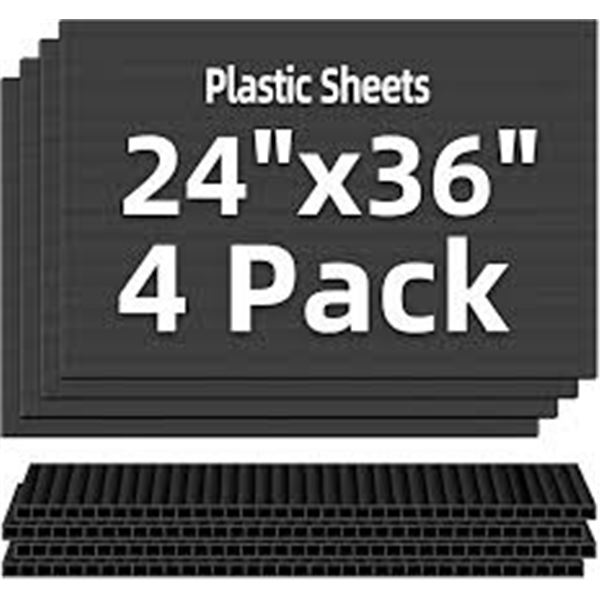 NEW VAIIGO PLASTIC SHEETS 24 X 36" 4PK POSTER-