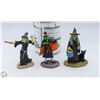 Image 1 : LEMAX SPOOKY TOWN LOT OF 3 WITCHES