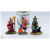 Image 1 : LEMAX SPOOKY TOWN LOT OF 3 WITCHES