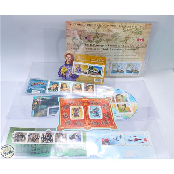 OVER $16 FACE VALUE CANADA MNH COLLECTORS STAMPS