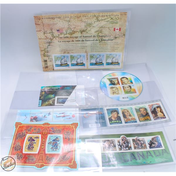 OVER $16 FACE VALUE CANADA MNH COLLECTORS STAMPS