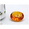 Image 1 : 123.02 CTS NATURAL CITRINE GEMSTONE, COA $7,260.00