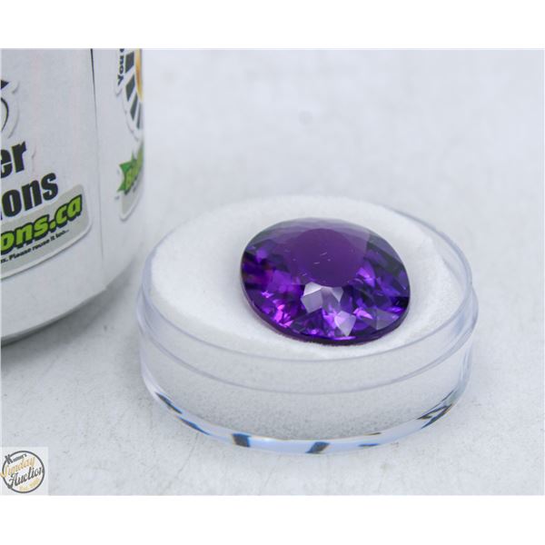 41.15 CTS PURPLE AMETHYST GEMSTONE, NO COA