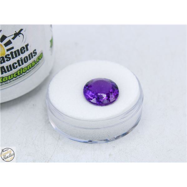 14.03 CTS PURPLE AMETHYST GEMSTONE, NO COA
