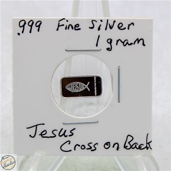 #3487- CANADIAN .999 FINE SILVER 1 GRAM TOKEN