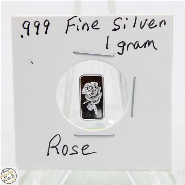 #3486- CANADIAN .999 FINE SILVER 1 GRAM TOKEN