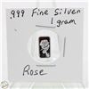 Image 1 : #3486- CANADIAN .999 FINE SILVER 1 GRAM TOKEN