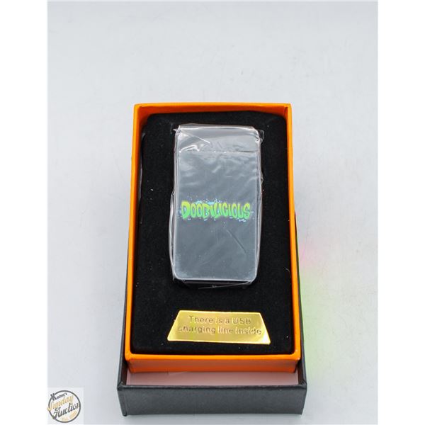 NEW DOOBILICIOUS USB CHARGED WIND PROOF LIGHTER