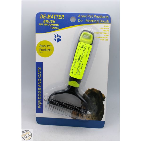 #3489-NEW DE MATTING DOUBLE SIDED BRUSH