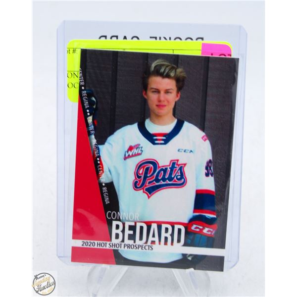 CONNOR BEDARD PRE-ROOKIE HOCKEY CARD