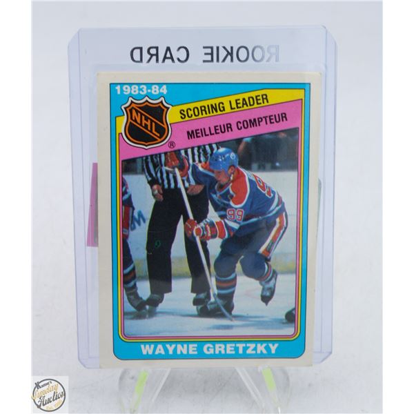 OILERS' WAYNE GRETZKY 1984 SCORING
