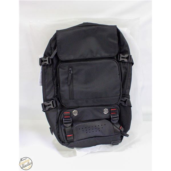 BRAND NEW TRAVEL BACKPACK WITH SHOULDER BAG BLACK