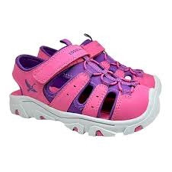 NEW EDDIE BAUER SIZE 1 PINK KIDS SANDALS