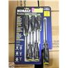 Image 1 : NEW KOBALT 6PC DIAMOND COATED TIP SCREWDRIVER SET