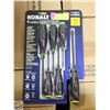 Image 1 : NEW KOBALT 6PC DIAMOND COATED TIP SCREWDRIVER SET